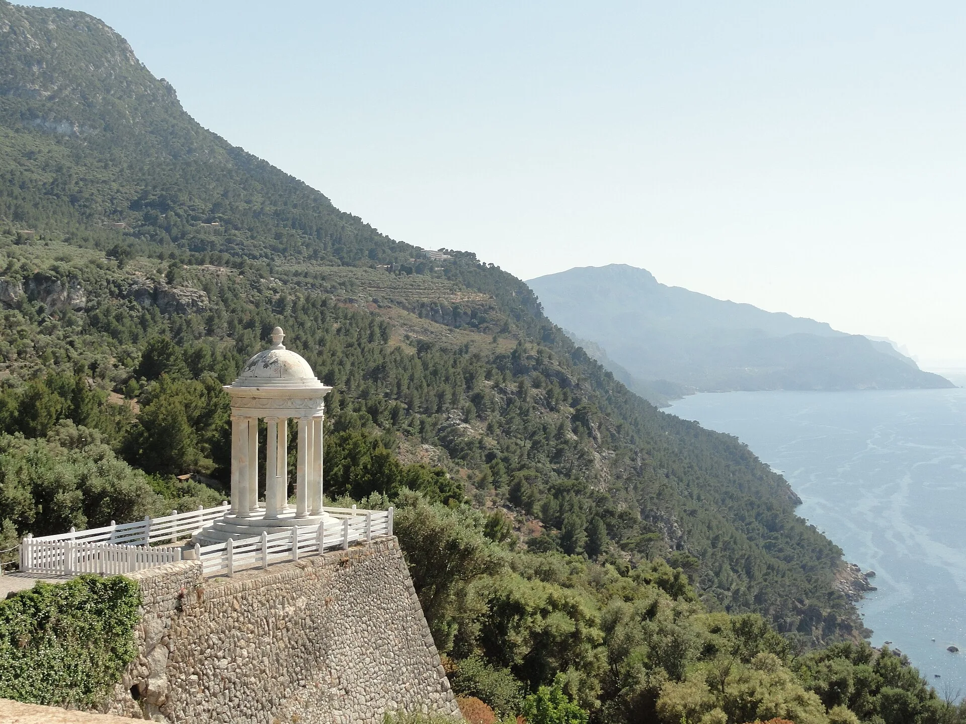 Son Marroig marble pavilion, Mallorca